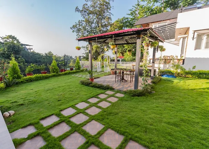 Saffronstays Wildernest - 2-Br Dehradun Villa With Gazebo, Barbecue And Mountain Views
